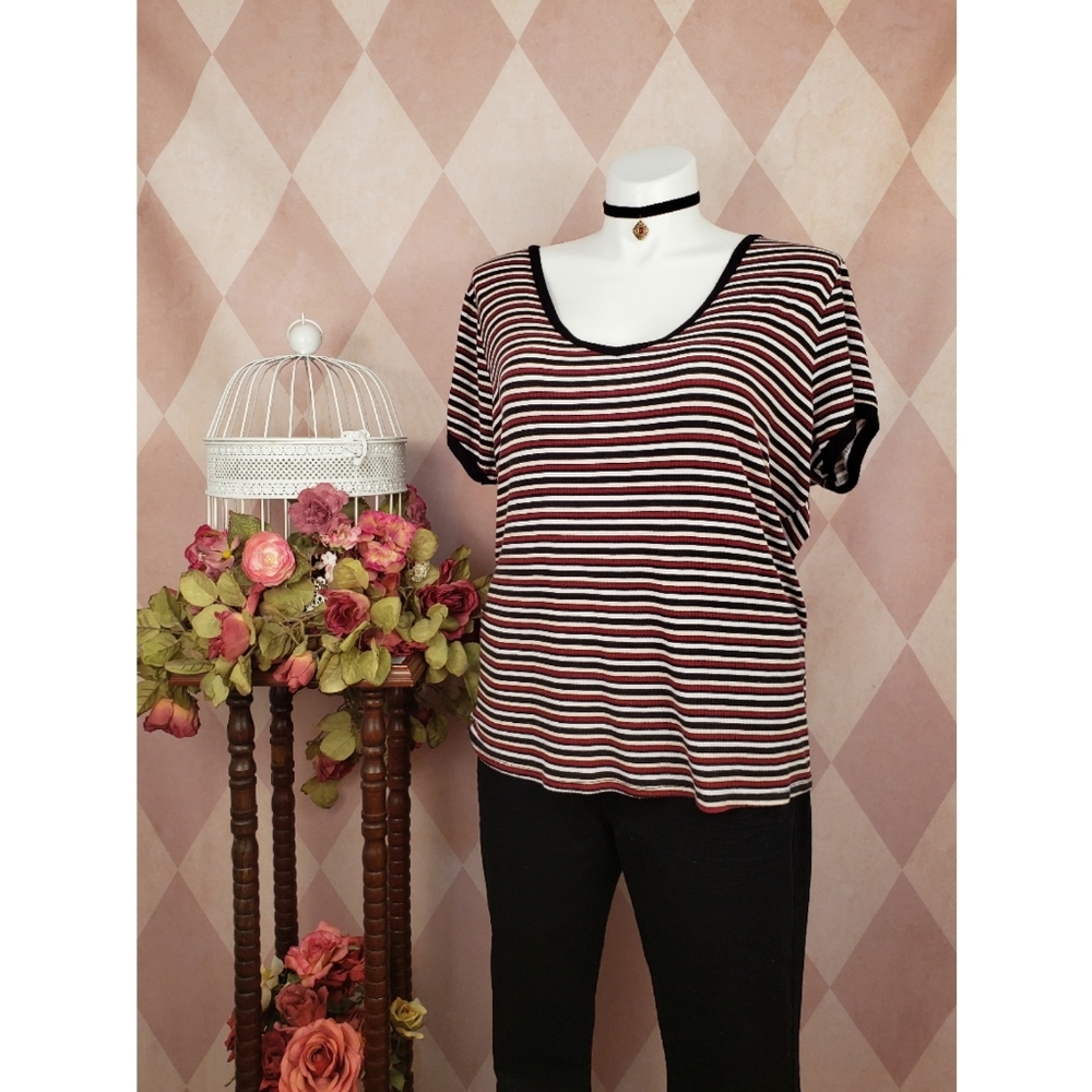 Rue 21 | Tri Color Stripe Tee